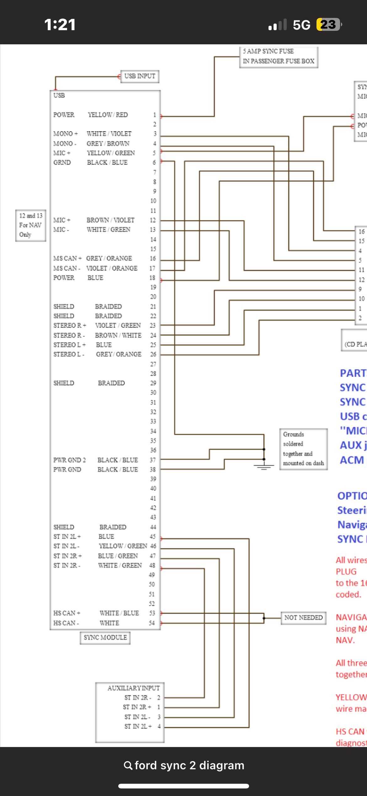 2017 ford explorer radio wiring diagram