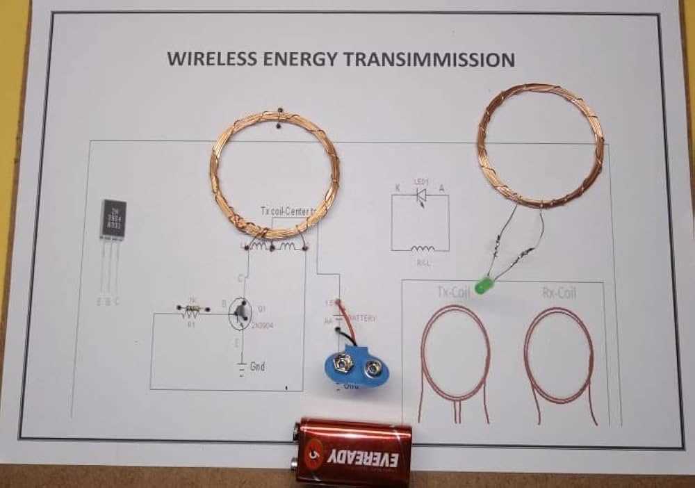wireless power transmission circuit diagram