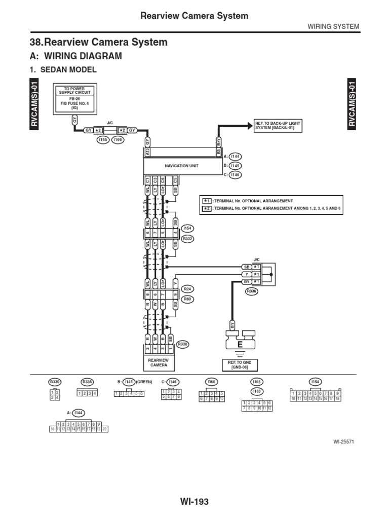 2008 toyota sequoia backup camera wiring diagram