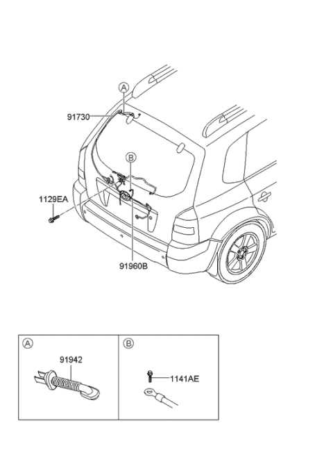 2006 hyundai tucson wiring diagram