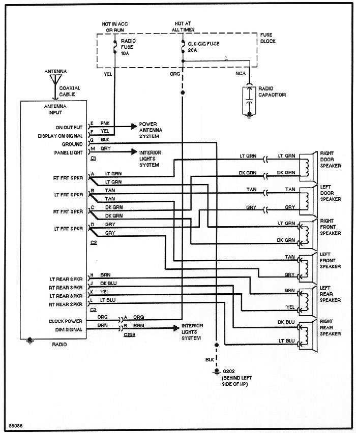 2005 silverado 1500 radio wiring diagram
