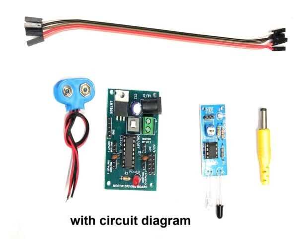 automatic hand sanitizer dispenser circuit diagram