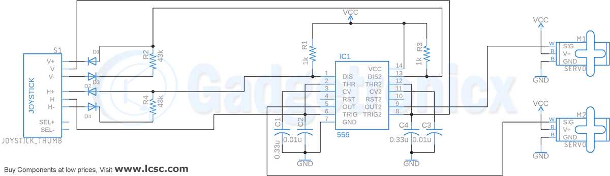 servo controller circuit diagram