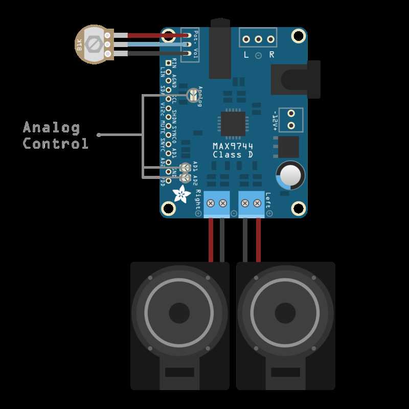 speaker schematic diagram