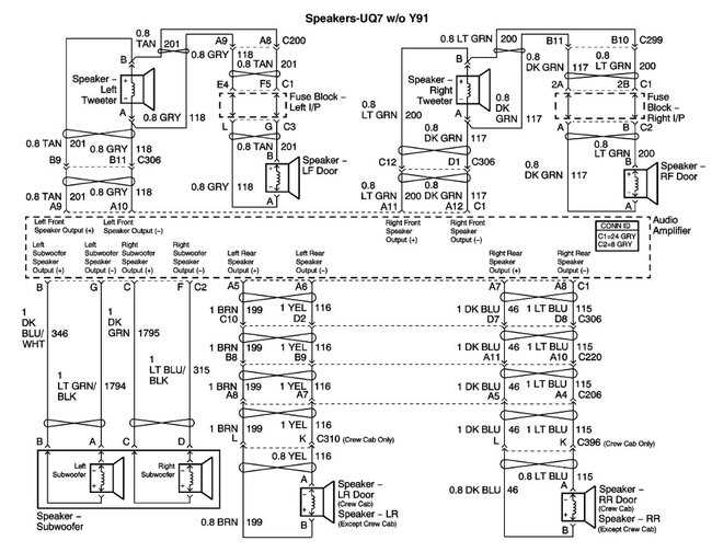 2018 gmc sierra bose amp wiring diagram