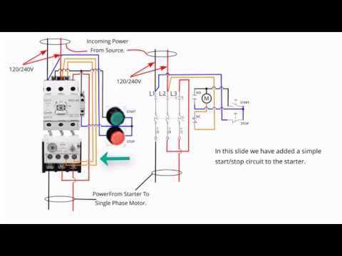 240v motor wiring diagram single phase