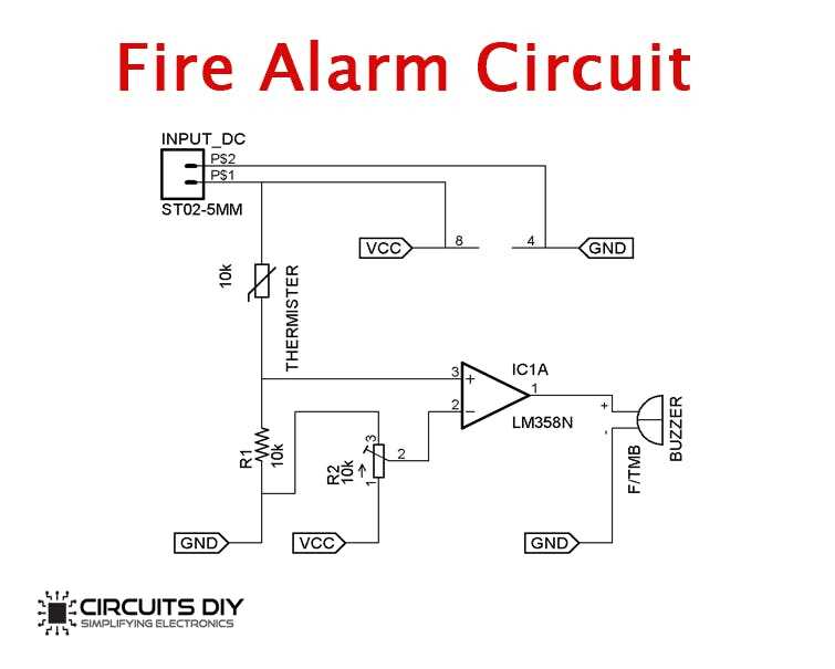 alarm circuit diagram