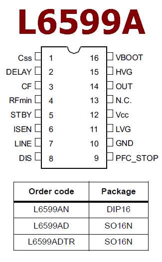 l6599ad circuit diagram