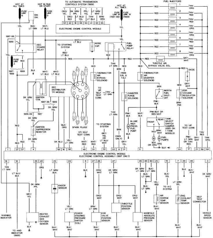 1998 ford f150 alternator wiring diagram