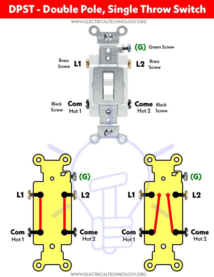 2 pin momentary switch wiring diagram