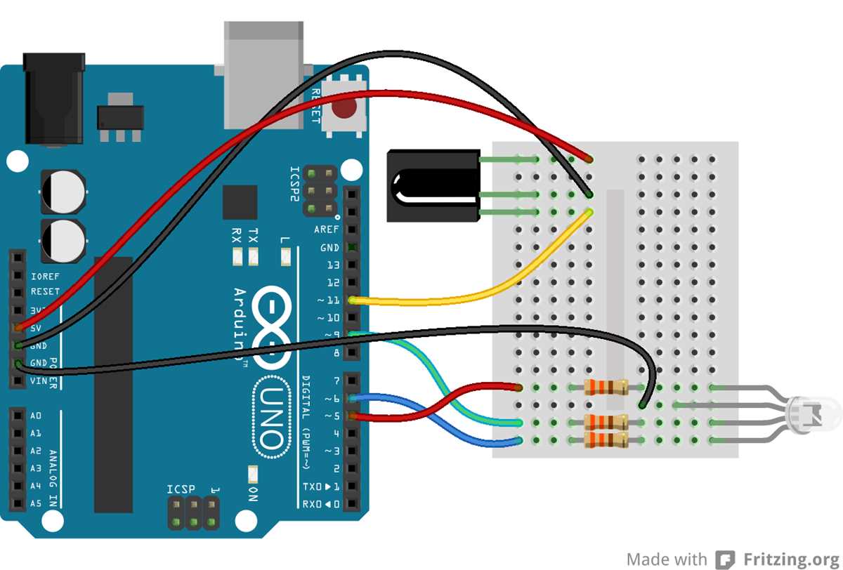 infrared remote control circuit diagram