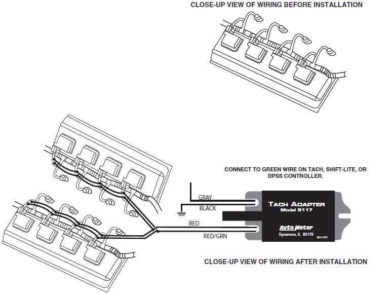 hei tach wiring diagram