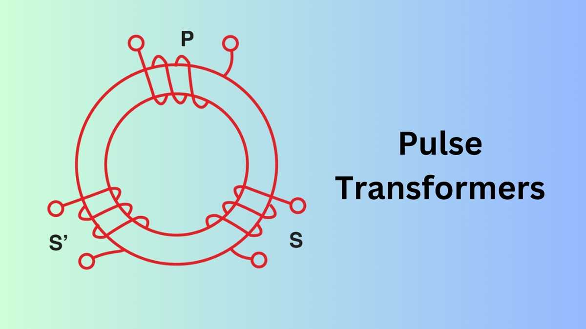 pulse transformer circuit diagram pulse transformer circuit diagram