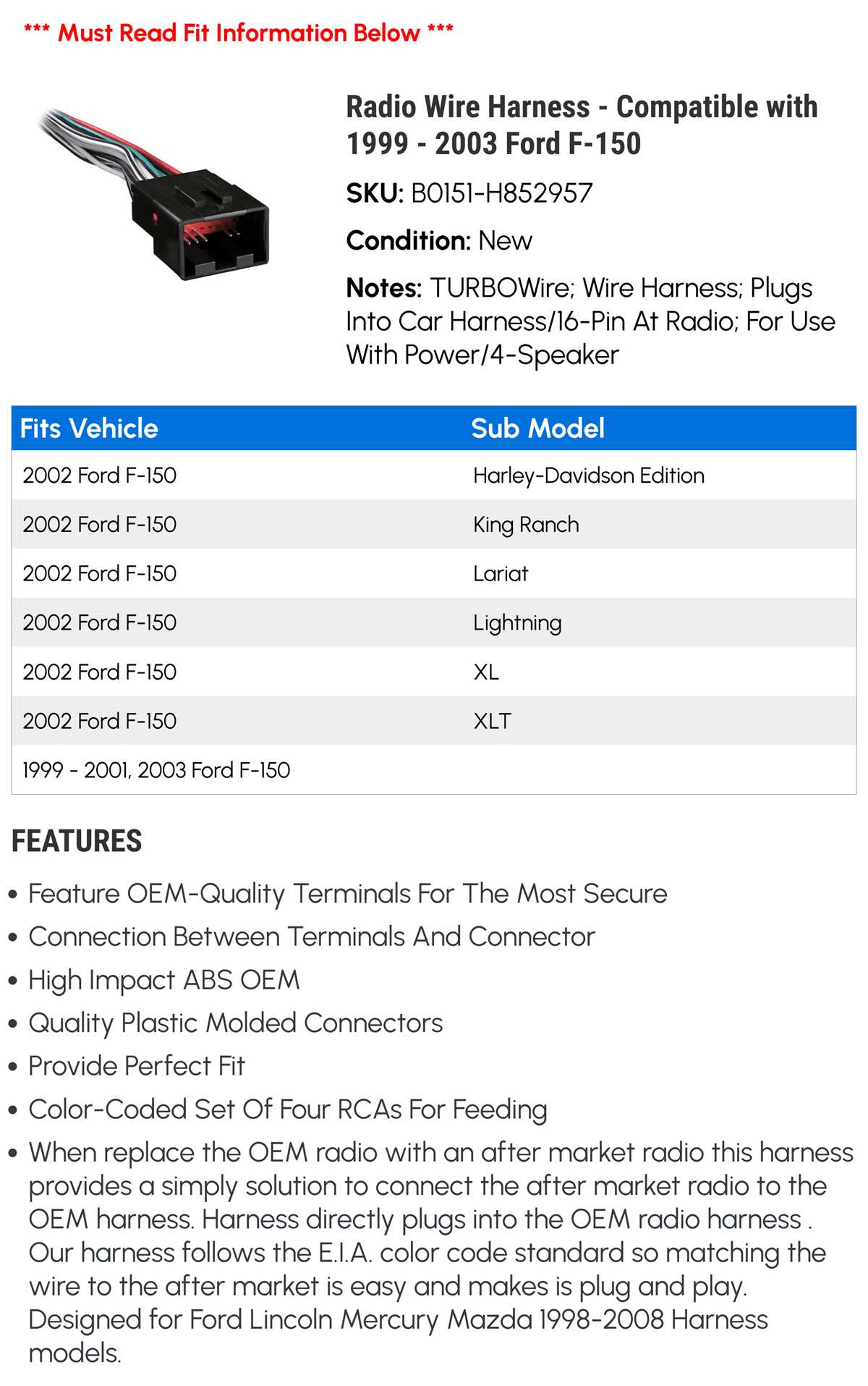 2002 ford f150 stereo wiring diagram