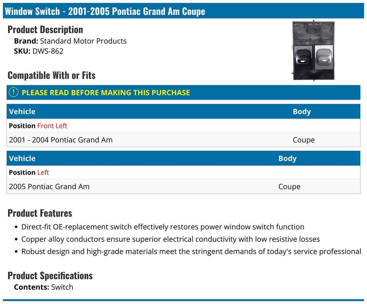 2001 pontiac grand am wiring diagram