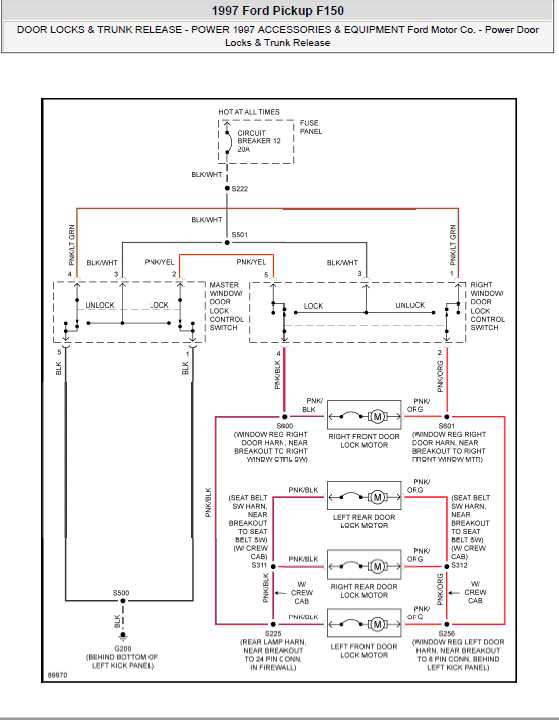 ford f150 power seat wiring diagram