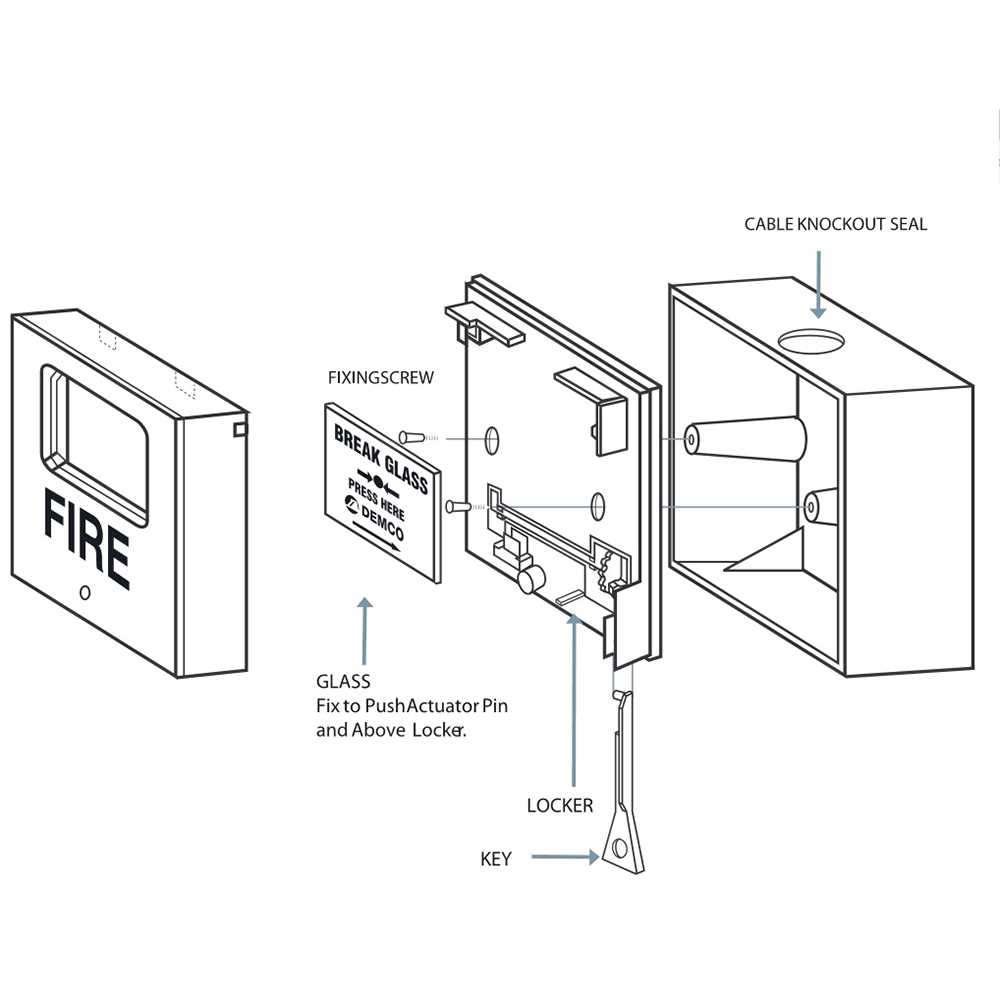 manual call point circuit diagram