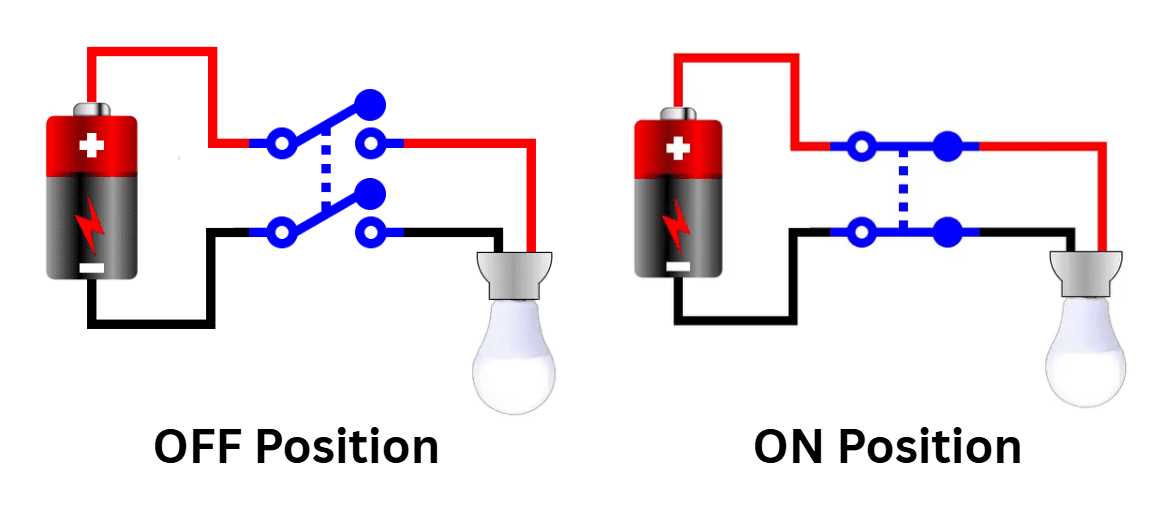 single pole double throw wiring diagram