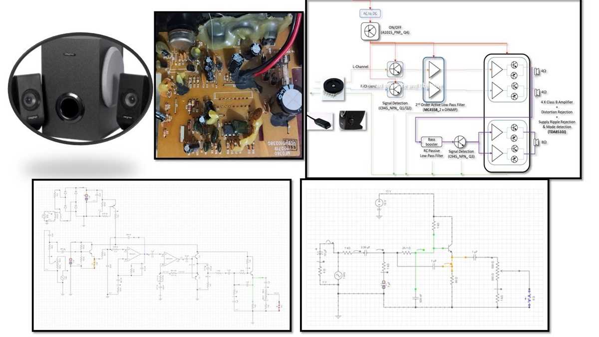 sound bar schematic diagram