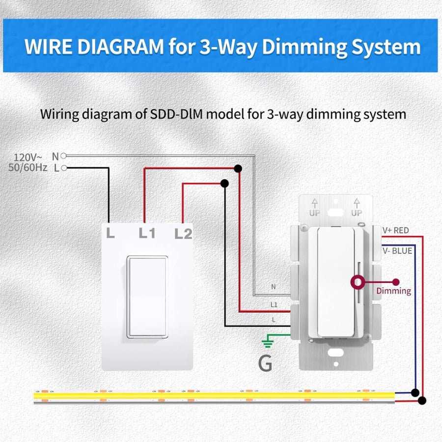 3 way dimmer wiring diagram