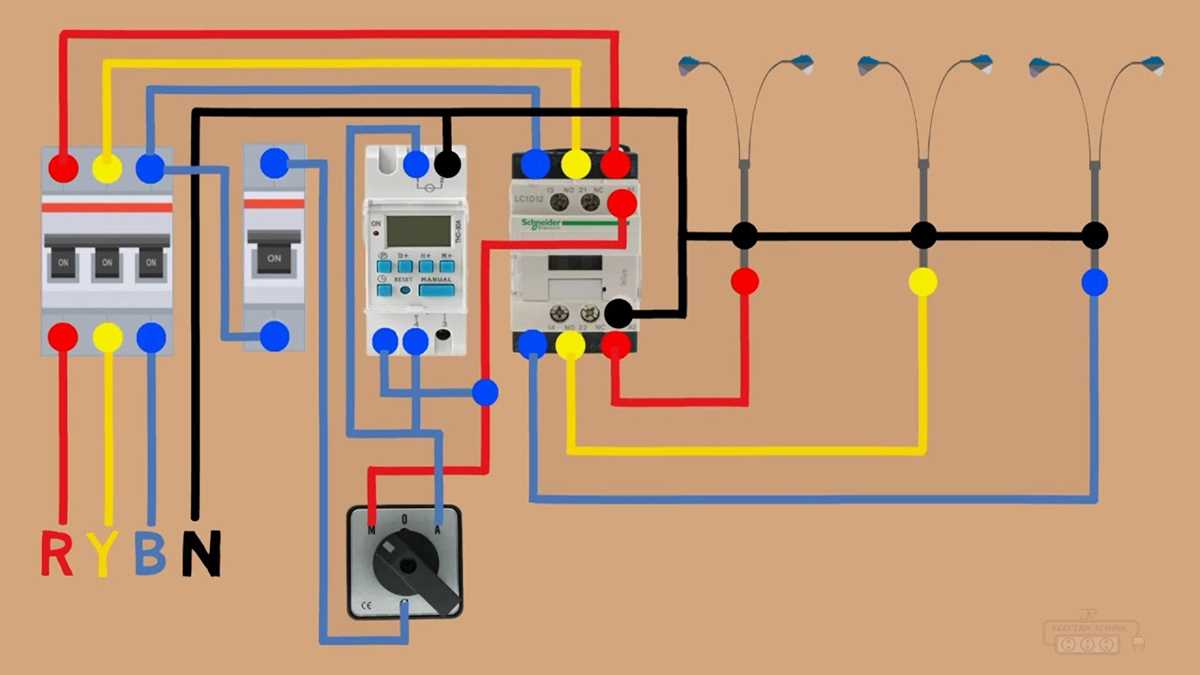 light timer circuit diagram