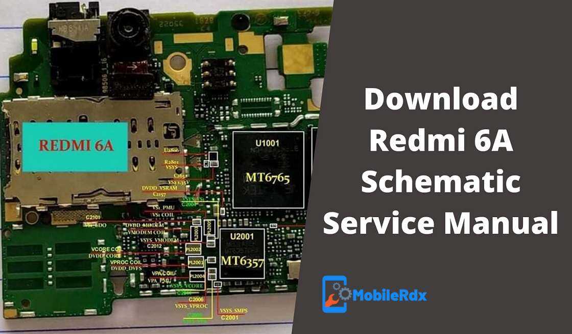 redmi 6a schematic diagram