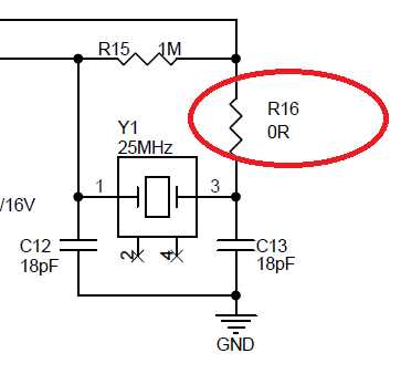crystal diagram schematic