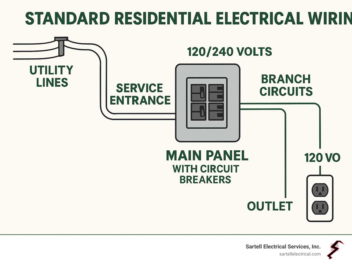 basic home wiring diagram