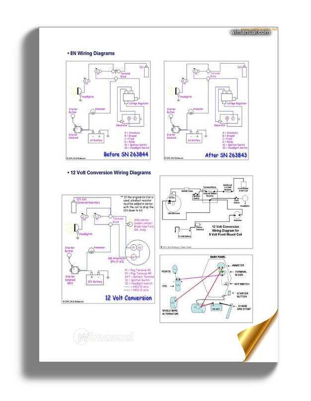 1963 ford 2000 tractor wiring diagram