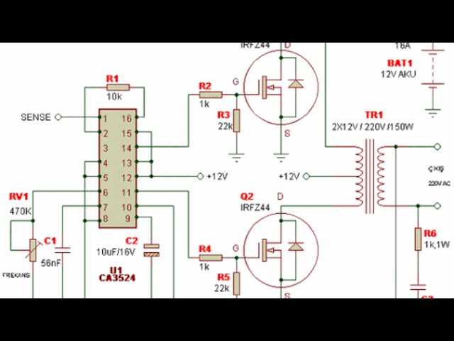 sg3524n inverter circuit diagram