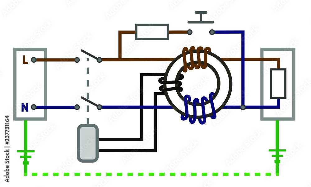 rcd circuit diagram