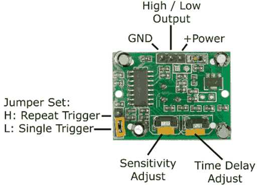 pir module circuit diagram