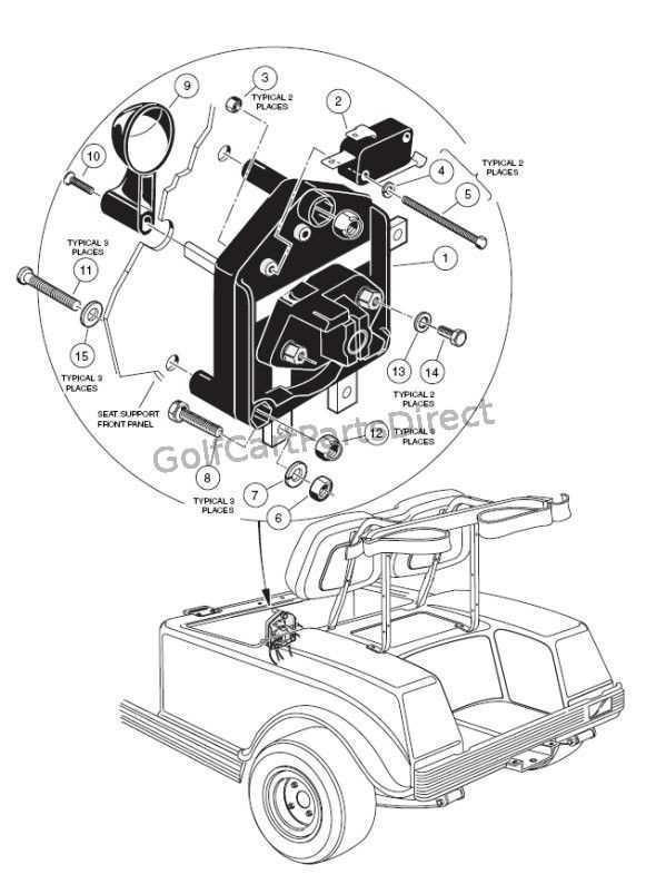 2005 club car precedent gas wiring diagram