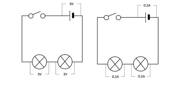 series circuit and parallel circuit diagram