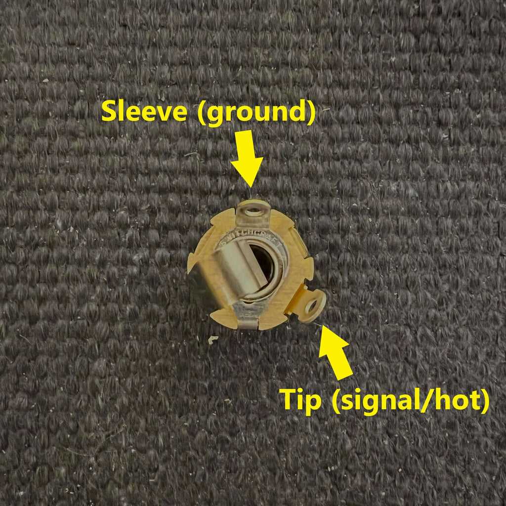guitar jack wiring diagram