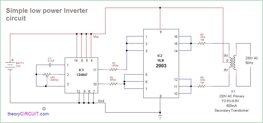 cd4047 circuit diagram