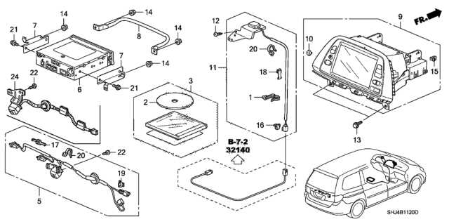 2005 honda odyssey stereo wiring diagram