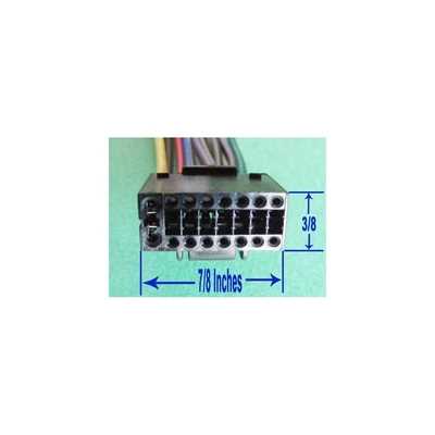 kenwood 16 pin wiring harness diagram