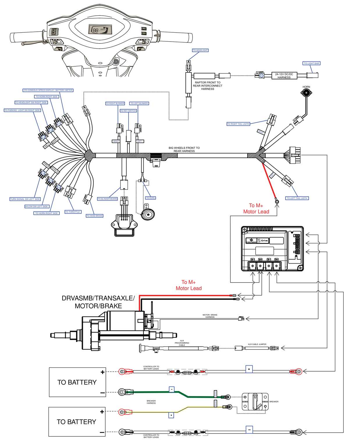 schematic pride mobility scooter wiring diagram