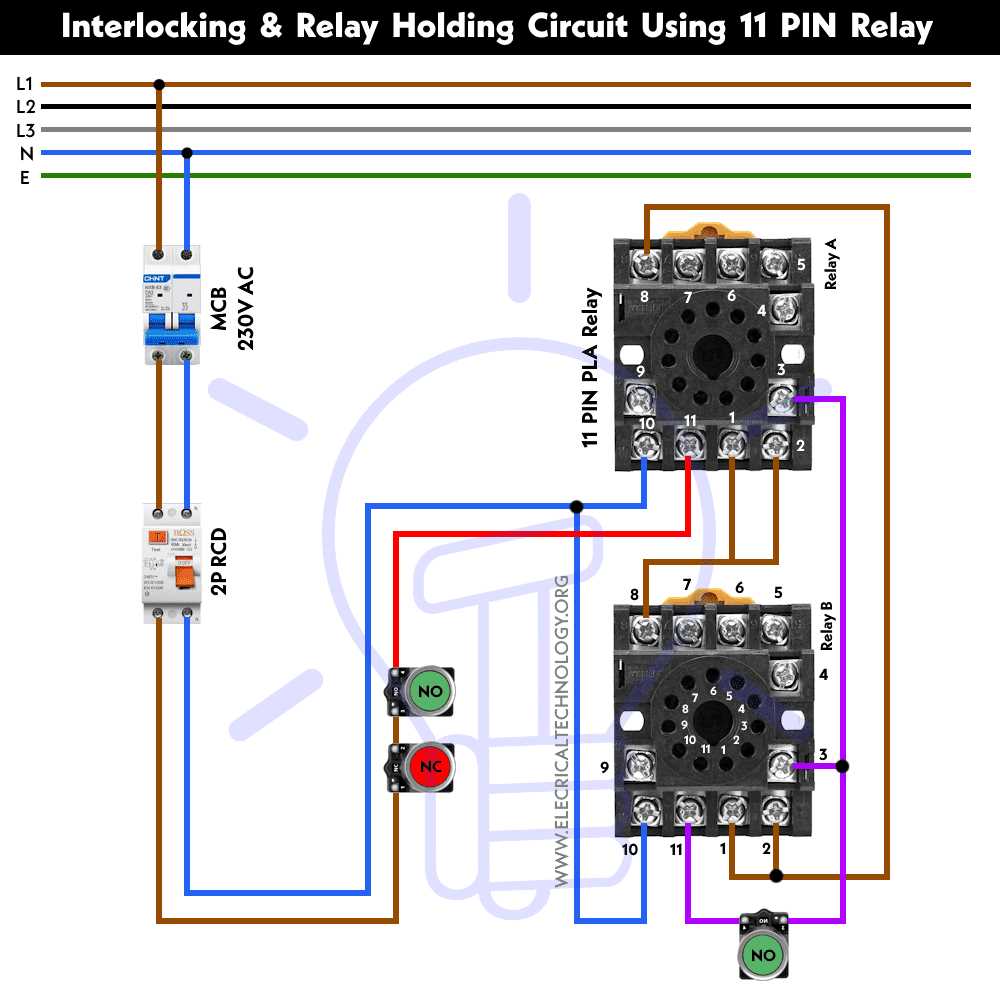 120v ice cube relay wiring diagram