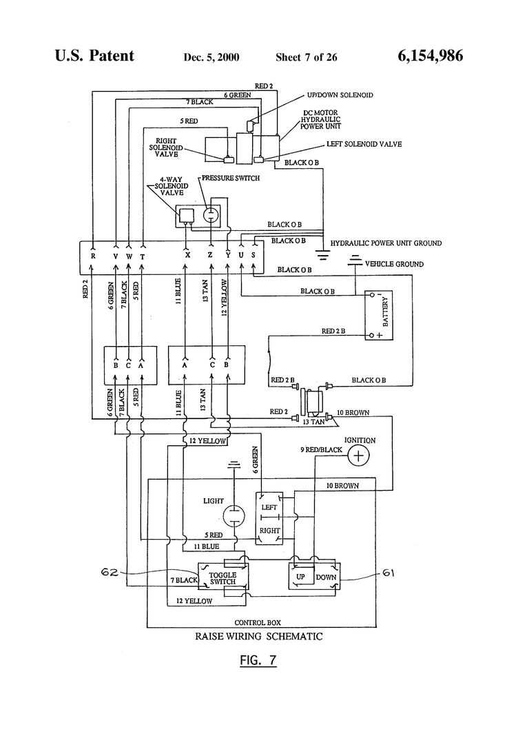 western snow plow wiring diagram