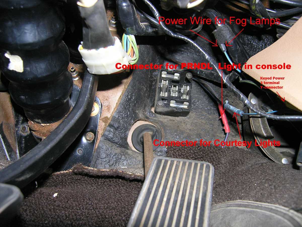 1968 ford mustang electrical wiring diagram