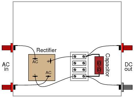 line filter circuit diagram