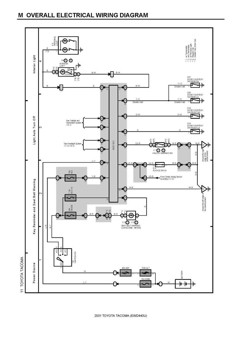 1997 toyota tacoma wiring diagram