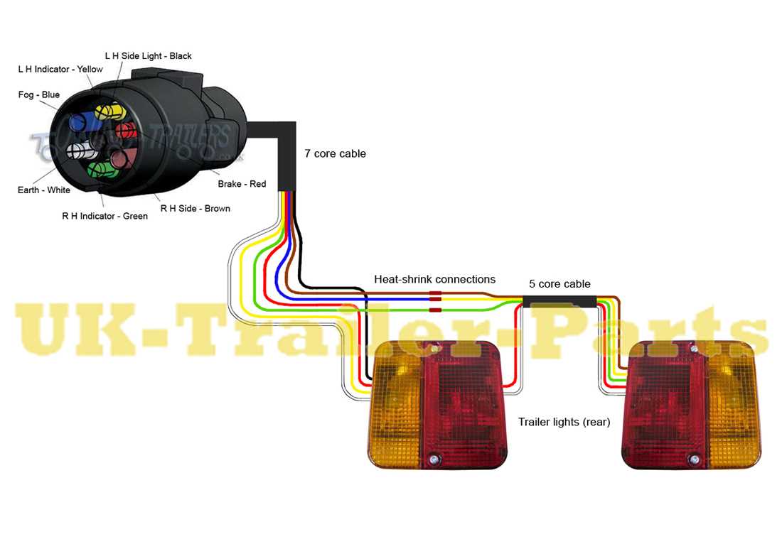 trailer light wiring diagram