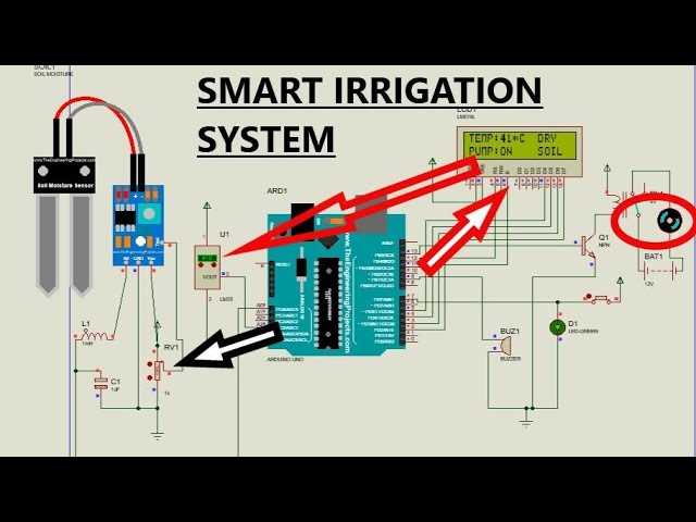 automatic irrigation system circuit diagram
