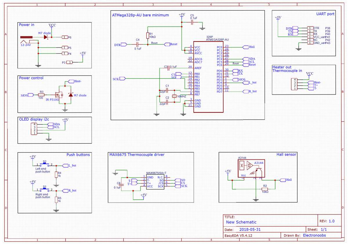 schematic diagram of soldering iron
