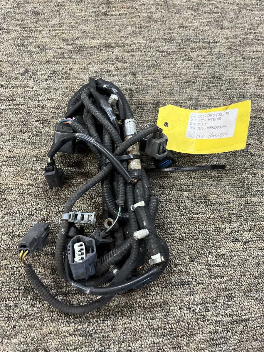 2005 ford escape wiring harness diagram