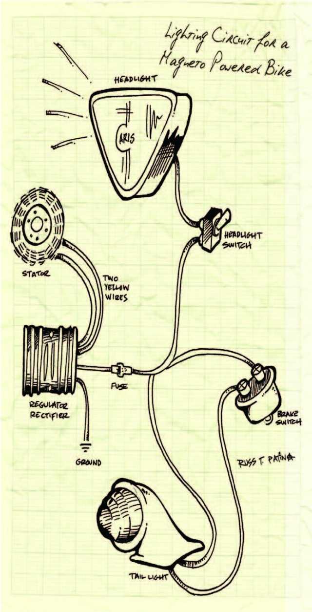 simple chopper wiring diagram